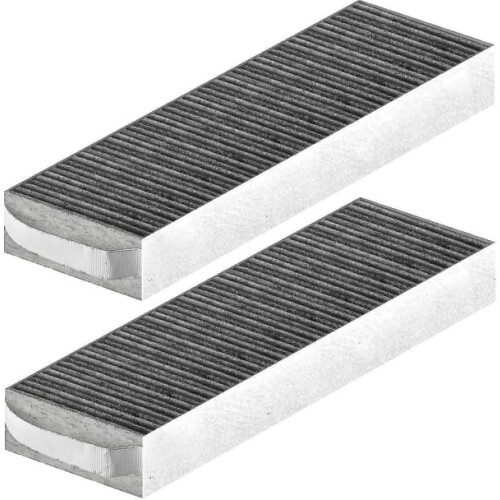 Activated Carbon Filter for Bora Pure Cooker Hood 2-Pack