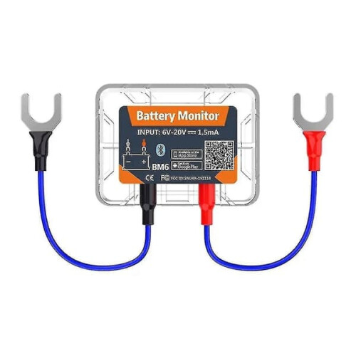 Moniteur de batterie BM6Bluetooth12V avec prise en charge d'une application