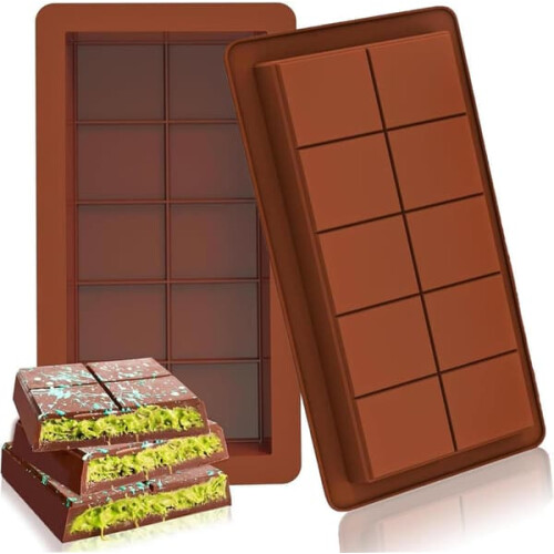 Chocolate Molds Silicone 2-Pack