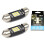 Refletor LED CANBUS C5W36mm 6000K (pacote com 2) 1