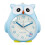 Owl Alarm Clock with Night Light Blue 1 Pack 1