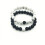 Armbandenset met stenen, 2 stuks 1