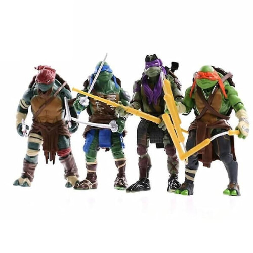 Ensemble de 4 figurines Tortues Ninja