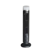Ανεμιστήρας ψύξης αέρα Tower με οθόνη LED και θύρα USB σε μαύρο χρώμα