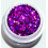 Sekskant glitter lilla 1 stk 1