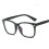 Anti-Blaulichtbrille, mattschwarz, Einheitsgröße 1