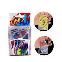 Treingi UNO H2O Kartenspiel, wasserfeste PVC-Karten, 112 Stück