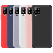Etui na Samsung Galaxy A42 5G czarne, lekkie, cienkie
