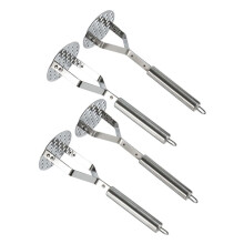 Mud Press Pashing Machine Stainless Steel Potato Masher Manual Fruit Vegetable Pushing Food Crusher Home Kitchen Gadget