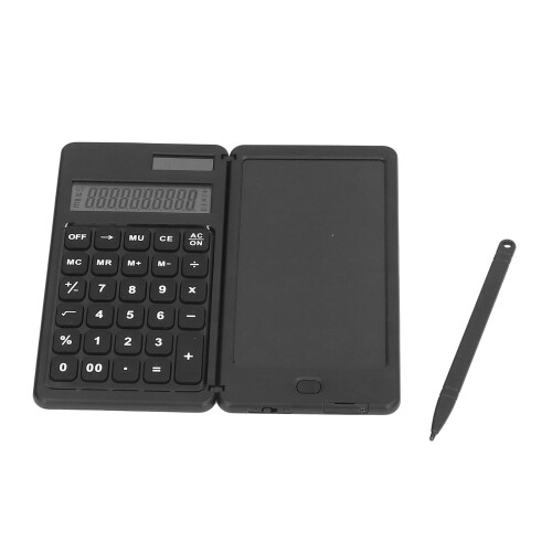 Ηλιακή αριθμομηχανή με tablet LCD για γραφή, φορητή πτυσσόμενη επιτραπέζια 1