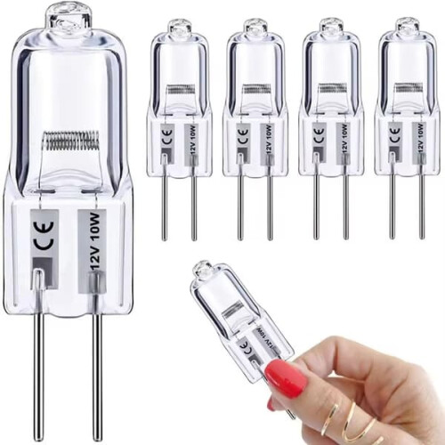 G4-Halogenlampe, warmweiß, 10 W, 12 V, 20er-Packung