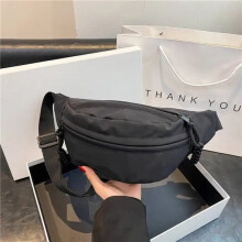 Borsa a tracolla da donna in tela, marsupio a forma di banana