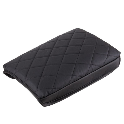 Car Console Armrest Box Manchette PU Leather Pad for  Model 3 Model Y 2017-2024 Armrest Box Protector Cushion