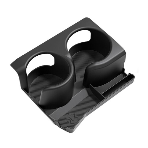Porta Bicchiere D'Acqua per Console Centrale Auto Copertura Protettiva per Bicchiere Auto per - E300L E260L 2024 Nero