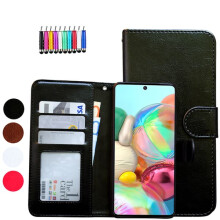 Etui skórzane do Samsunga Galaxy A33 5G białe