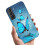 Samsung Galaxy S21-deksel med glittersommerfugldesign 1