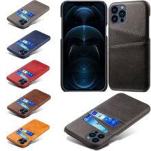 Kártyatartó iPhone13Pro tokhoz, barna