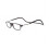 Smarte lesebriller brune +4 magnetiske 1