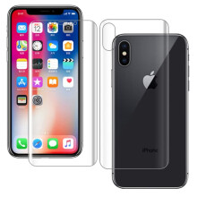 Ochraniacz ekranu iPhone'a X XS Przód Tył Kompatybilny