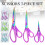 Craft Scissors Stainless Steel Titanium Coated 3 Pack 7