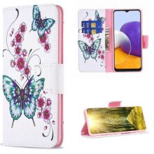 Etui portfelowe do Samsung Galaxy S23 z motywem motyla