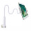 Universell hvit mobiltelefon- og iPad-holder 1