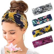 Women's Soft Cotton Headband Set 4-Piece