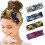 Women's Soft Cotton Headband Set 4-Piece 1