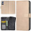 Xiaomi12Pro lompakkokotelo beige 1