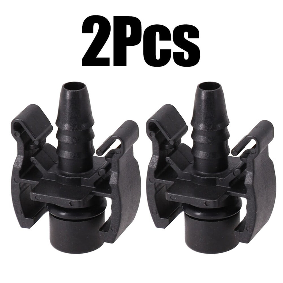 Car Expansion Water Tank Hose Straight Connector 2 Pcs 972745965725