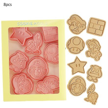 Super Mario Bros cake molds set 8 pieces
