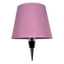 Luminária sem fio para garrafa de vinho, recarregável via USB, com intensidade ajustável e função touch.