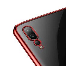 Silikonowe etui do Huawei P20Pro w kolorze różowego złota