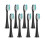 Philips Sonicare Ersatzbürstenköpfe, Schwarz, 8er-Pack 1