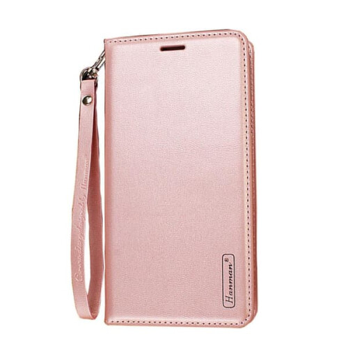 Lommebokdeksel til Samsung Galaxy A72 i roségull