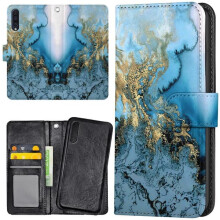 Etui portfelowe do Huawei P20Pro ze wzorem artystycznym