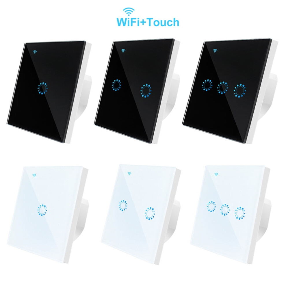 Hadanceo Wifi Smart Glass Wall Switch Touch Panel 972745974505