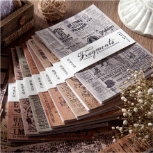 Scrapbooking paper eco-friendly pattern 12 sheets