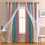 Cortinas blackout Dream Star para quarto infantil, rosa e azul. 1