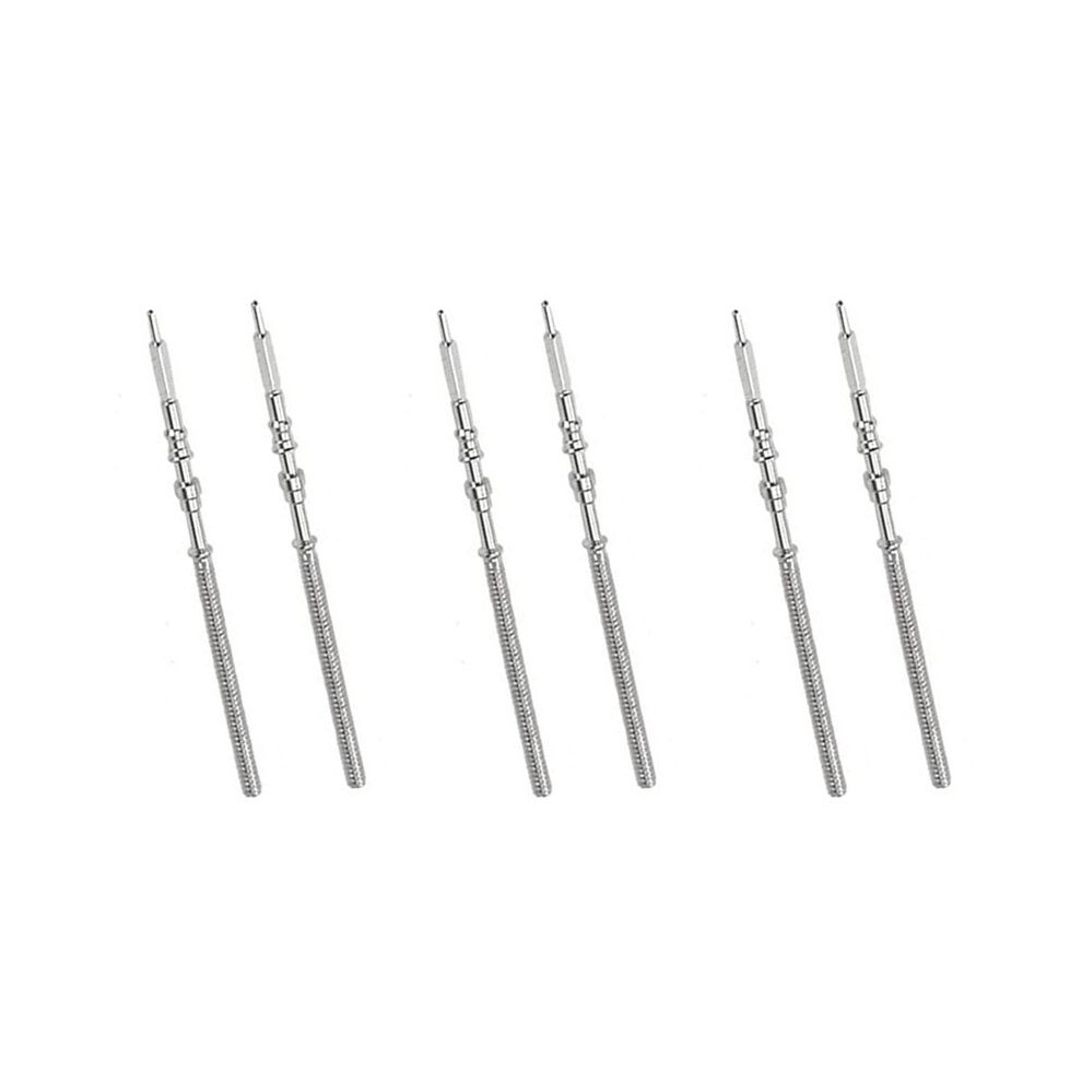 6Pcs Watch Winding Stem Replacement Wrist Watch Parts Accessories Used For Nh35 Nh36 Movement Movement Repair Tool Parts 6031999910579