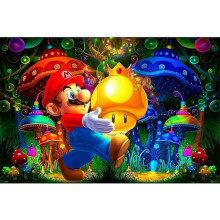Super Mario5D diamantmalingssett for voksne