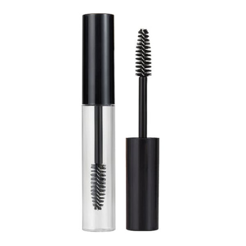 Leerer Mascara-Behälter mit Bürste, schwarz, 10 ml