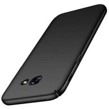 Etui do Samsunga A5 2017 matowo czarne ultracienkie