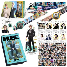 Jimin album MUSE sticker gift box with small cards