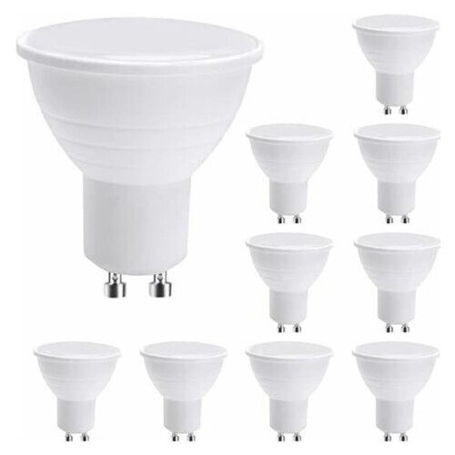 Λαμπτήρες LED GU10 Ψυχρό Λευκό 7W600lm120 Χωρίς Ρύθμιση Φωτισμού