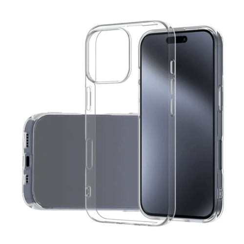 iPhone16Pro Max-deksel gjennomsiktig, støtsikkert