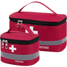 First Aid Kit Bag Portable Medicine Bag 2pcs