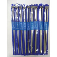 Jumper knitting needles multi-coloured aluminum 11 pairs