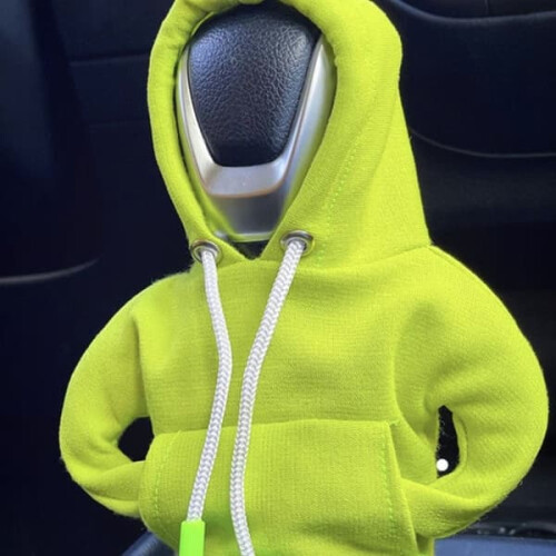 Copertura per pomello del cambio auto, colore verde