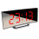 Despertador digital de 7 polegadas com LED curvo e intensidade regulável 1